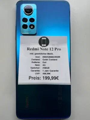 Xiaomi Note 12 Pro