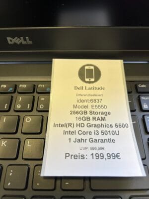 Laptop Dell Latitude E5550