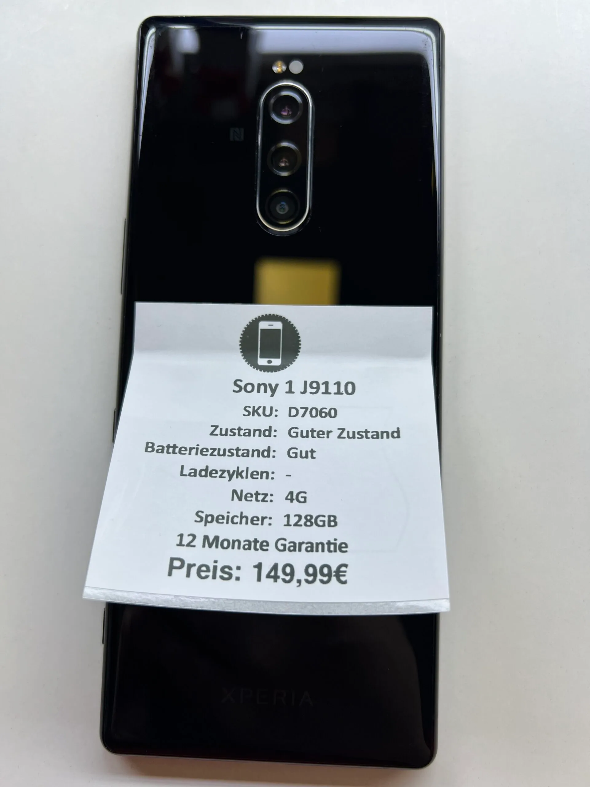 Sony 1 J9110 1 Sony 1 J9110