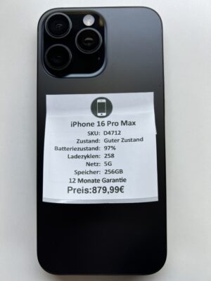 iPhone 16 Pro Max