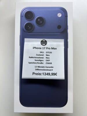 iPhone 17 Pro Max