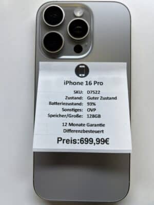 iPhone 16 Pro