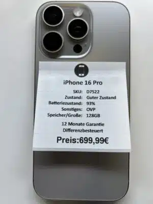 iPhone 16 Pro