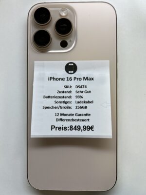 iPhone 16 Pro Max