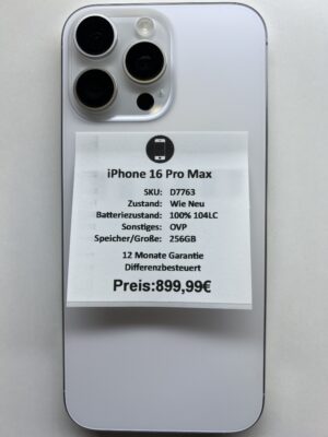 iPhone 16 Pro Max