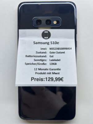Samsung S10e