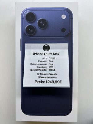 iPhone 17 Pro Max