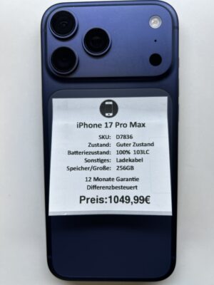iPhone 17 Pro Max