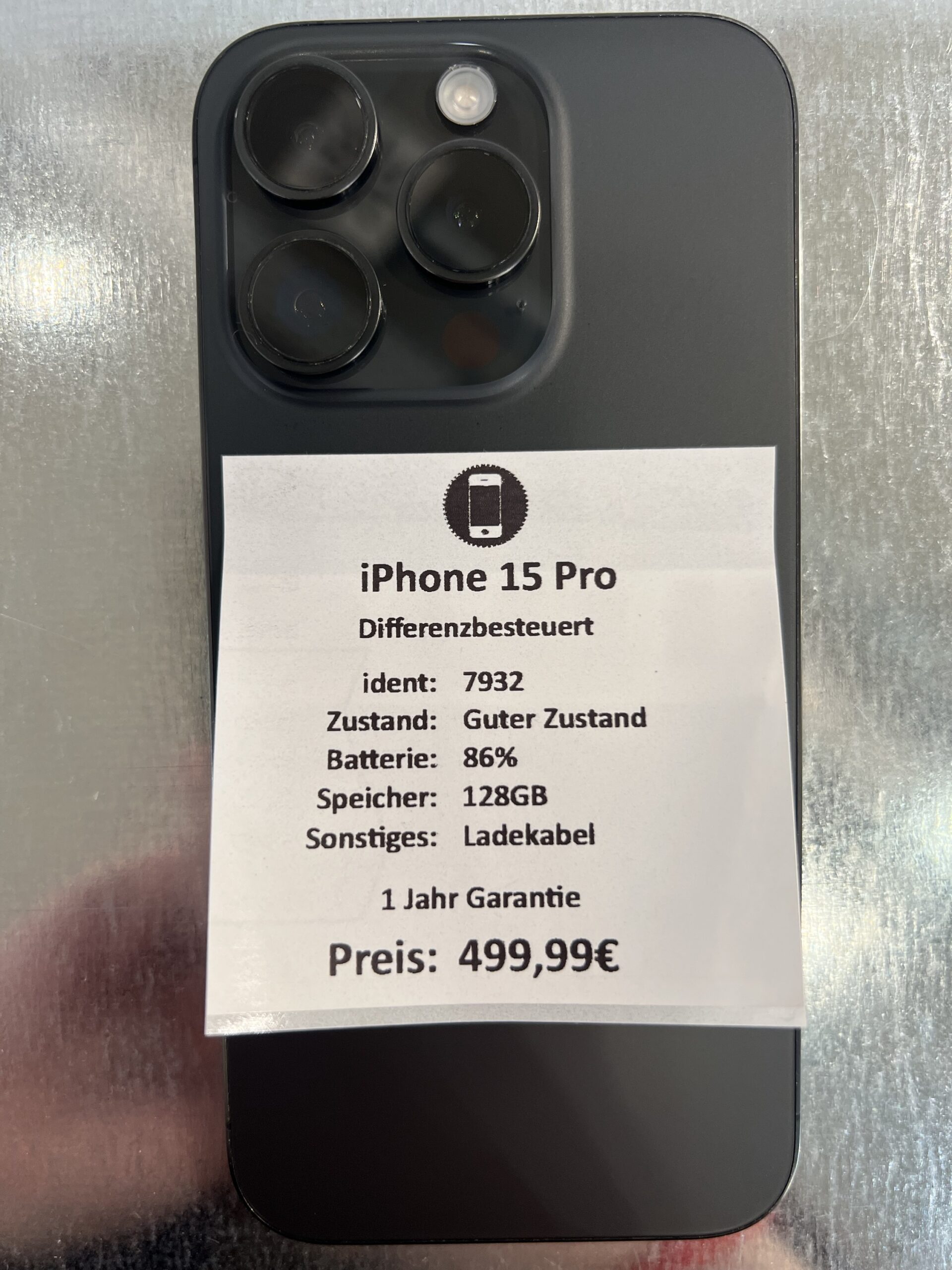 iPhone 15 Pro 1 iPhone 15 Pro