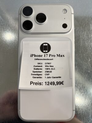 iPhone 17 Pro Max