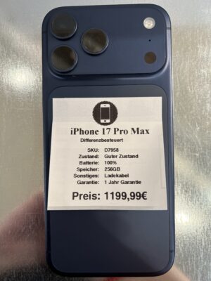 iPhone 17 Pro Max