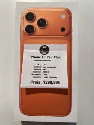 iPhone 17 Pro Max