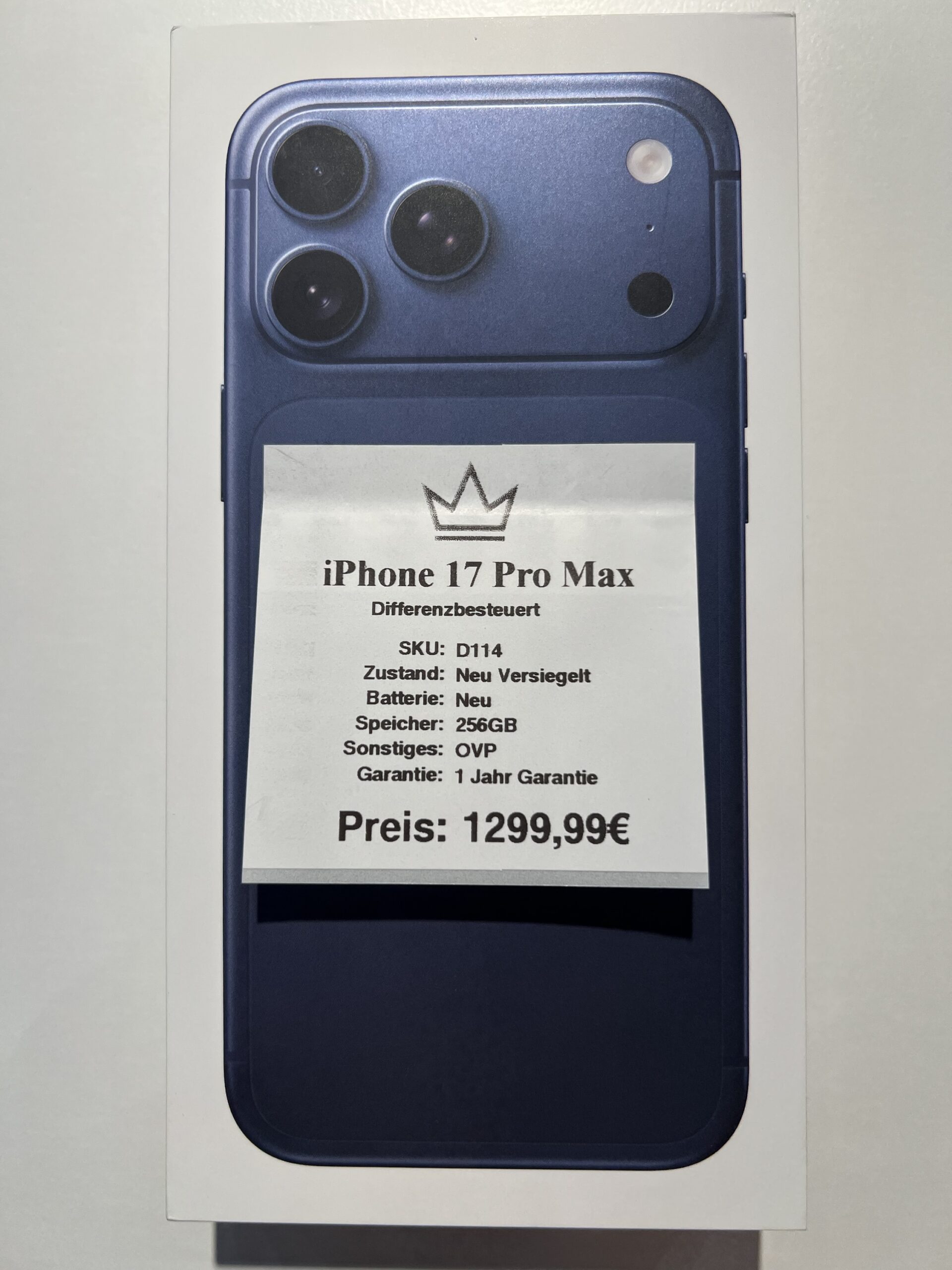 iPhone 17 Pro Max 1 iPhone 17 Pro Max