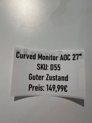 Curved Monitor AOC 27“