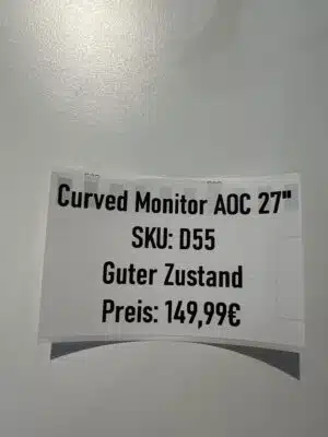 Curved Monitor AOC 27“